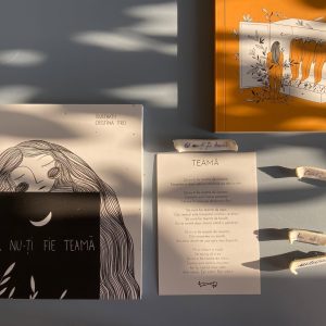 LIT Broșă din porțelan ”Să nu-ți fie teamă” - imagine 3