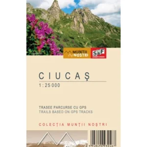 MUN Hartă drumeție - Masivul Ciucaș