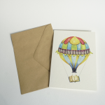 Felicitare – Balon cu aer cald – Carte (1)