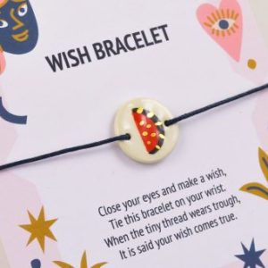 GRU Brățară cu nod culisant și șnur textil - imagine 3