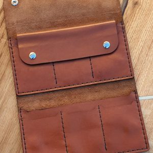 KNS Portofel damă din piele full grain - imagine 5