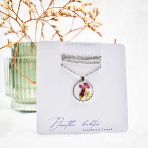 CAS Lanț + pandantiv argintiu mic - imagine 3