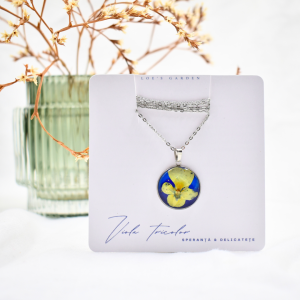 CAS Lanț + pandantiv argintiu mic