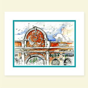 MOR Kronstadt Cats, Fine Art Print în passepartout, 20x25cm - imagine 7