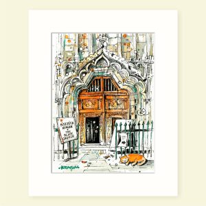 MOR Kronstadt Cats, Fine Art Print în passepartout, 20x25cm - imagine 17