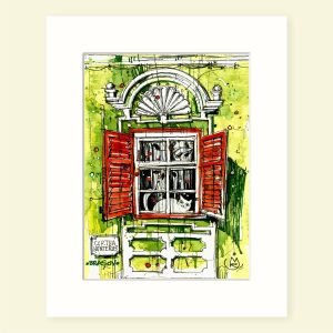 MOR Kronstadt Cats, Fine Art Print în passepartout, 20x25cm - imagine 16